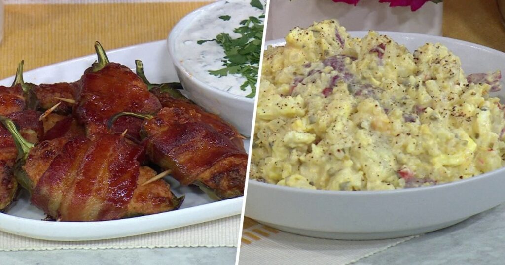 Pork Canoes, Potato Salad, Bourbon Smash: Get the Recipes