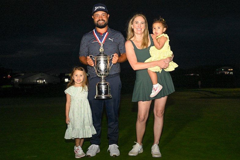 He enjoyed a breakthrough season in 2025 – but who is JJ Spaun's wife? Meet Melody Means, the woman who helps JJ keep it all in balance.