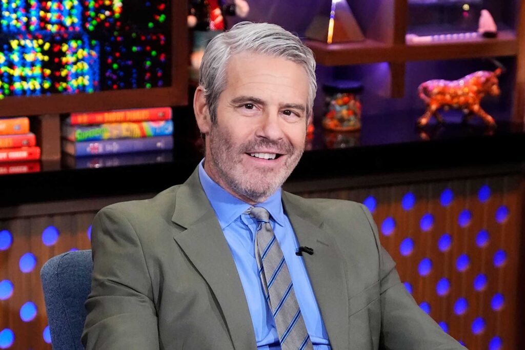 Andy Cohen Reveals a Stunning Behind-The-Scenes WWHL First