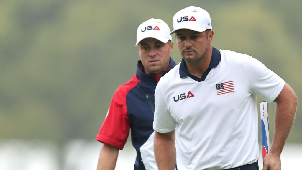 Bryson paired with Thomas as Ryder Cup Friday foursomes set