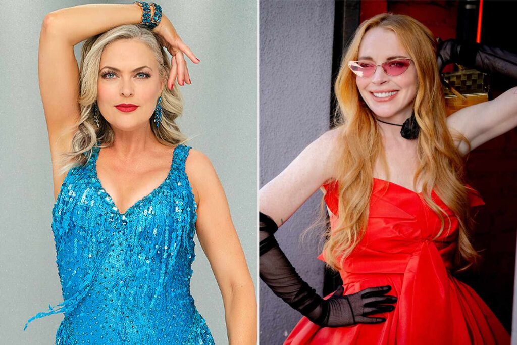 Elaine Hendrix Talks 'Grown Up' Lindsay Lohan in 'Freakier Friday' (Exclusive)