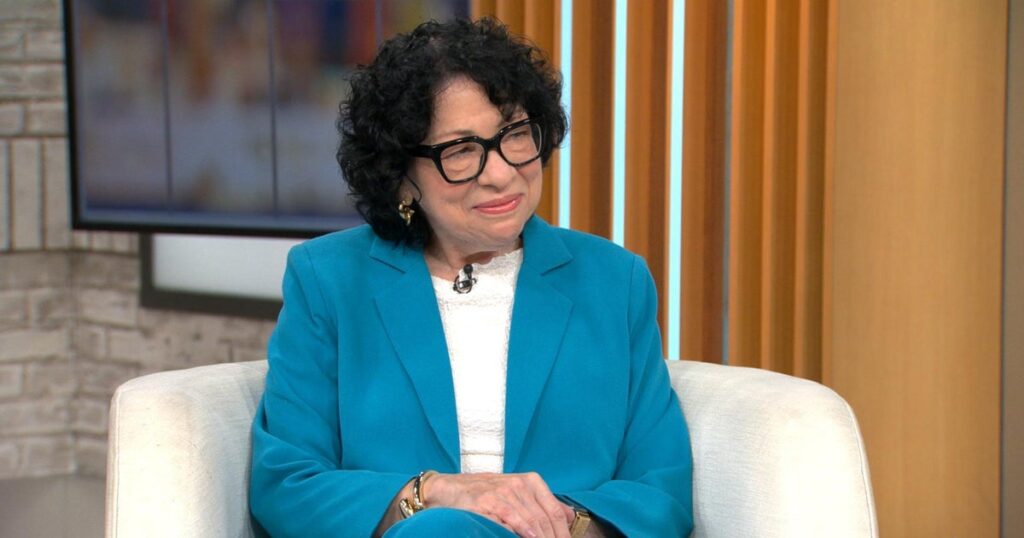 Supreme Court Justice Sonia Sotomayor says the power of change lies with the people, not the courts