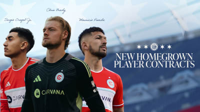Three Chicago Fire FC Homegrown Players Signed to New Contract