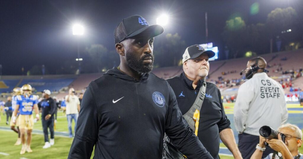 UCLA fires football coach DeShaun Foster after winless start