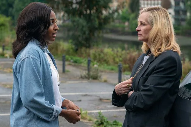 Yannis Drakoulidis/Amazon Ayo Edebiri and Julia Roberts in 