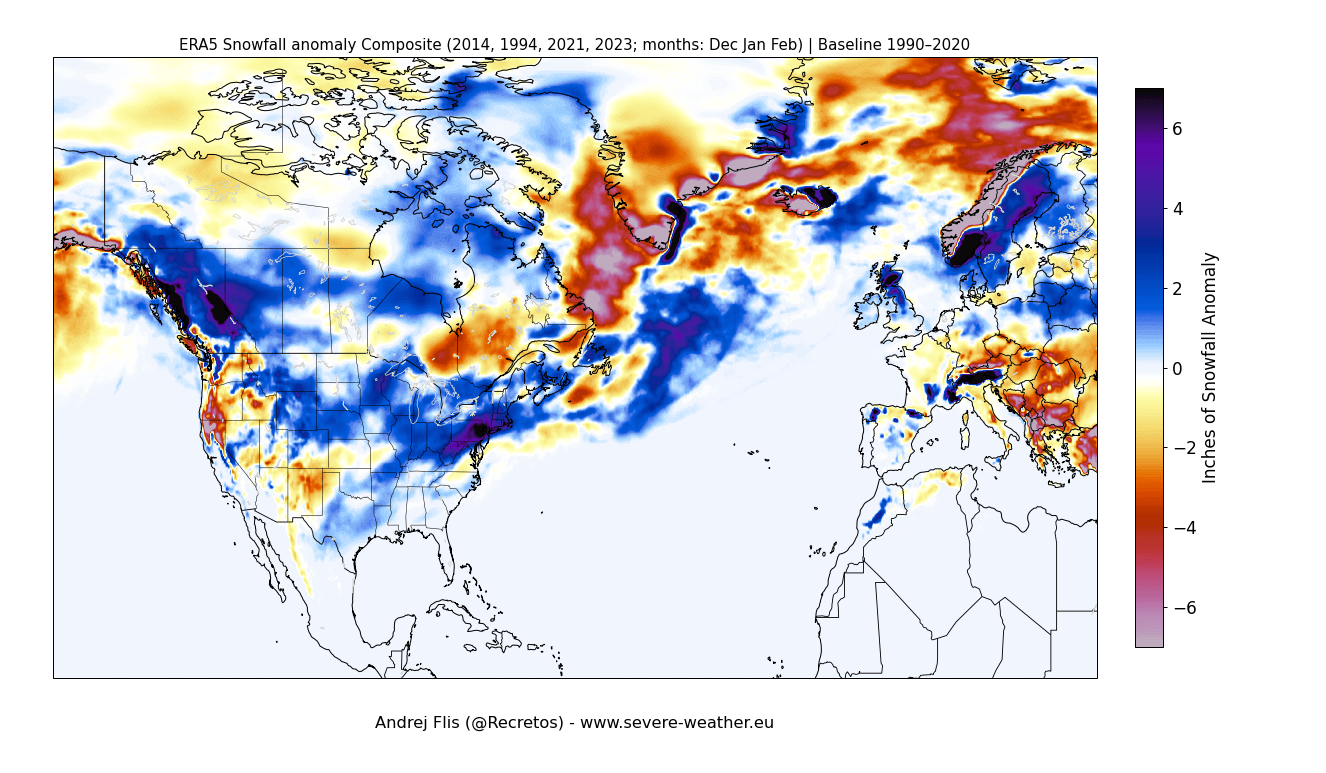 winter-snowfall-united-states-canada-warm-pacific-impact-multi-year-composite-map