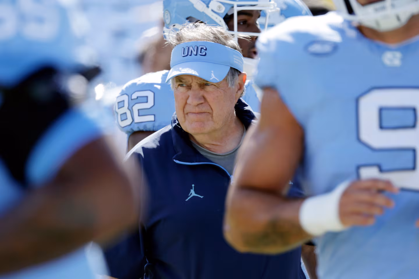 It doesn't get any easier for Bill Belichick and his Tar Heels, who head west to face Cal Friday night.