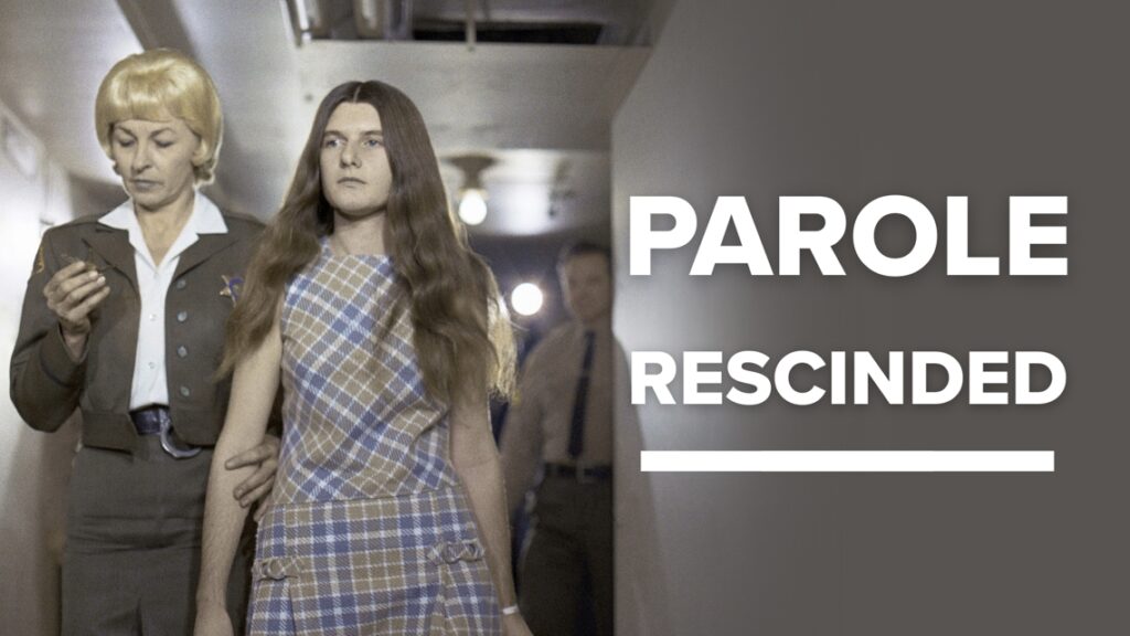 Parole board grants parole for Manson Family member Krenwinkel