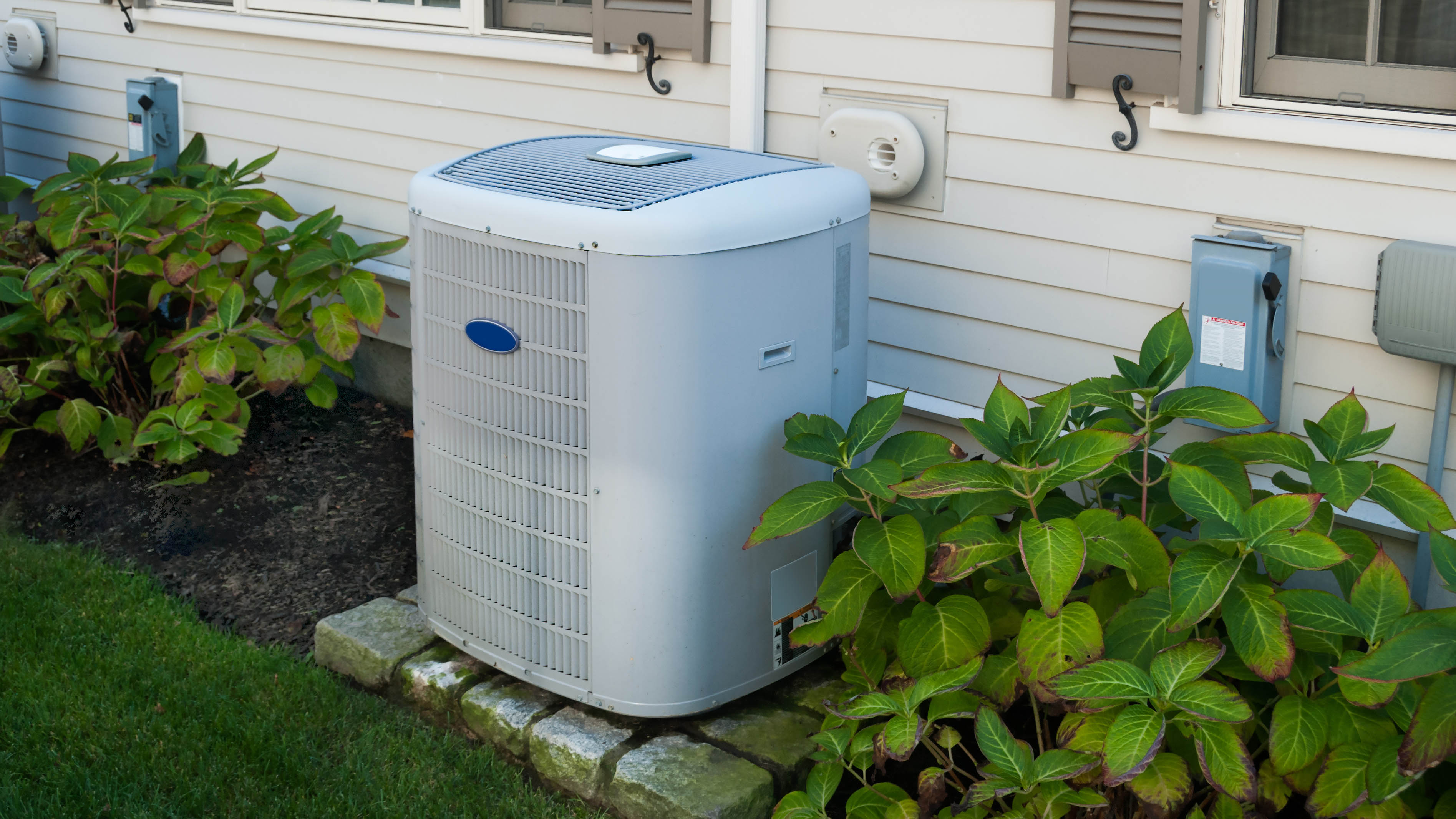 Air conditioner unit outside