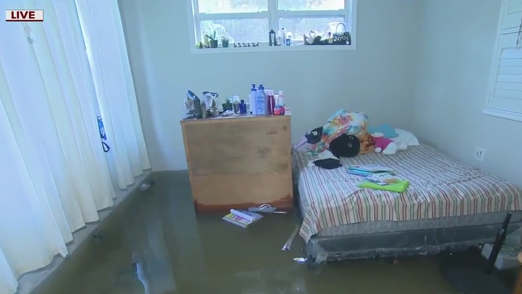 Flooding in Mount Dora after heavy rain