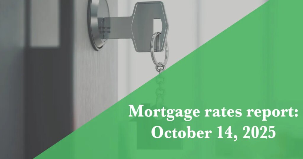Current mortgage rates report for Oct. 14, 2025: Rates tick back down