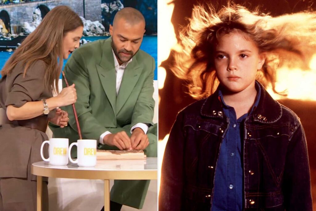 Drew Barrymore, Jesse Williams start fire on show: 'I am 'Firestarter'!'