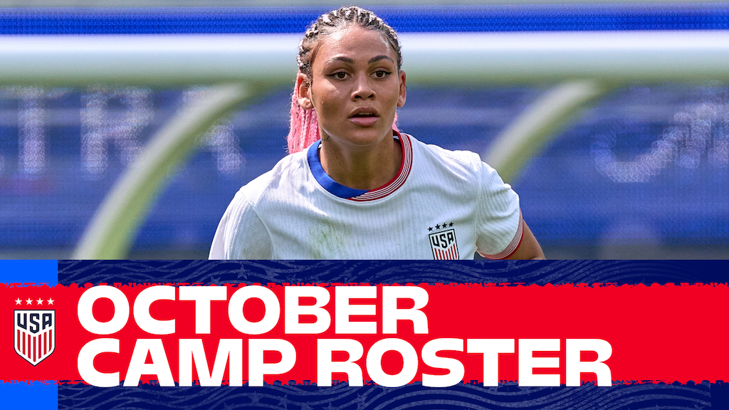 Hayes Names 26-Player USWNT Training Camp Roster for October Matches against Portugal and New Zealand