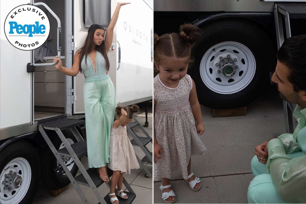 Jen Affleck 'Dancing with the Stars' Photo Diary Week 3 (Exclusive)