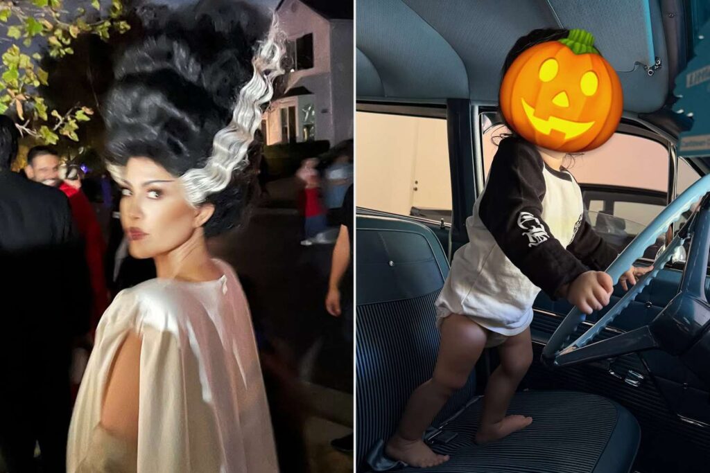 Kourtney Kardashian Shares Glimpse of Son Rocky Ahead of Halloween