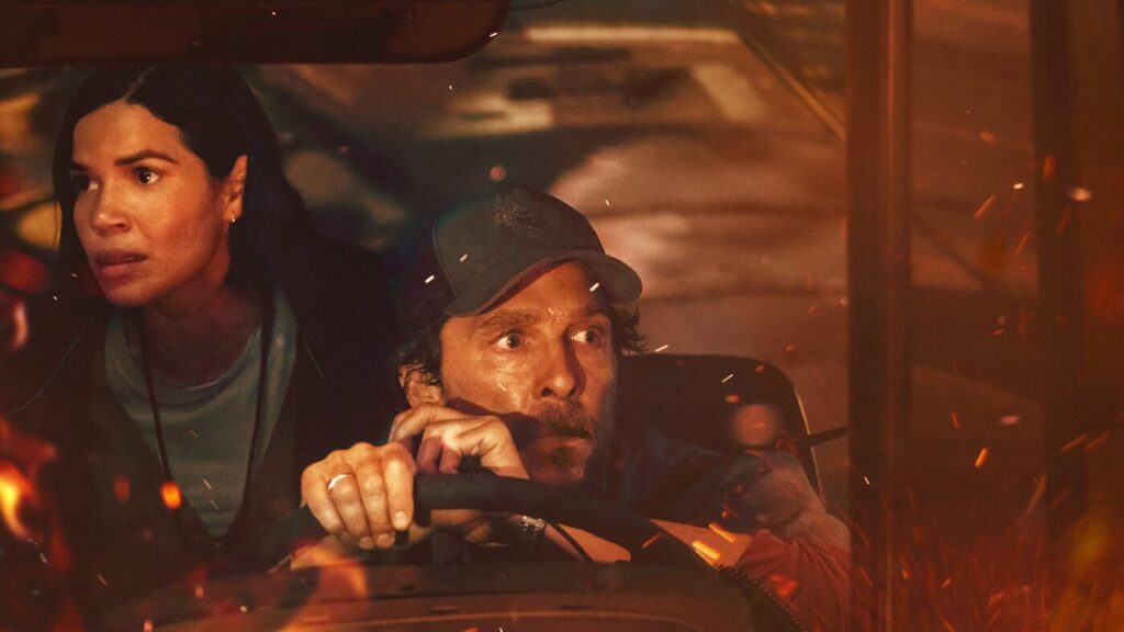 McConaughey and Ferrera star in a terrifying evacuation : NPR
