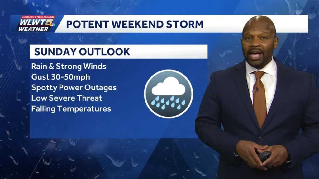 Nice Until Rain And Wind Arrive In Cincinnati