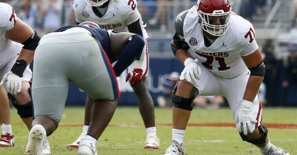 OL Logan Howland ruled out for Oklahoma against South Carolina