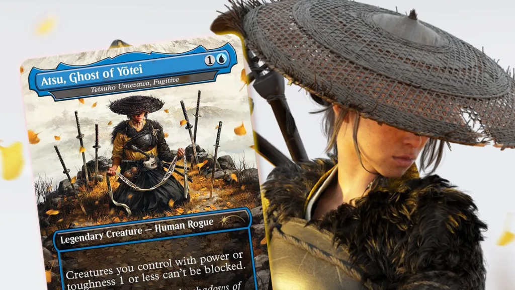 Secret Ghost of Yotei Card Revealed, as Sucker Punch Details Its Role in Magic's Highly Anticipated PlayStation Crossover