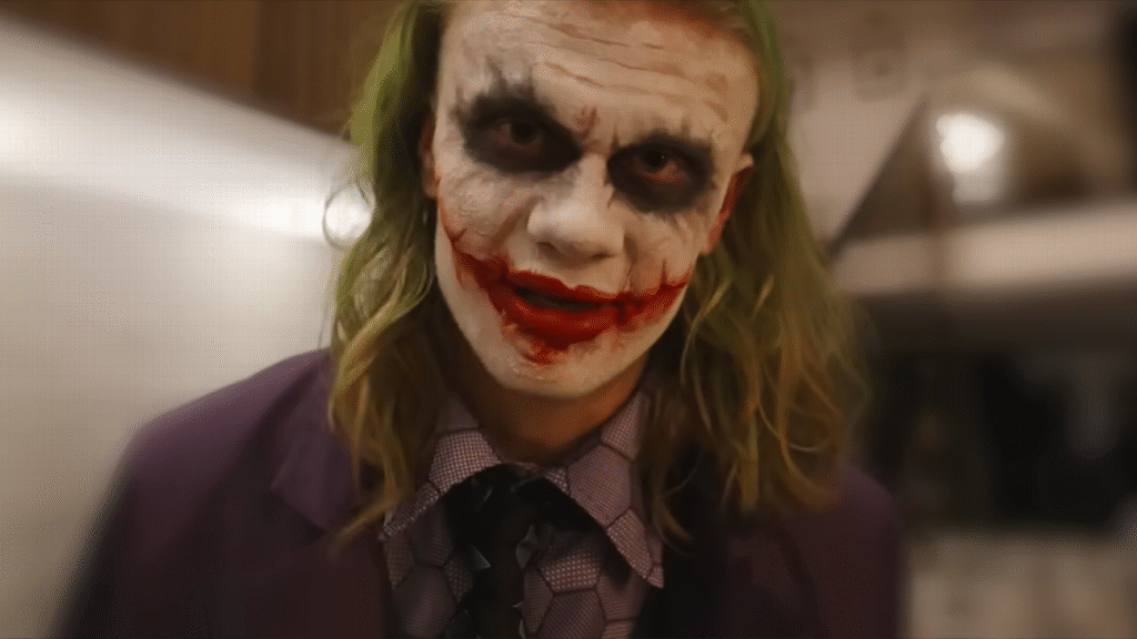 Man City's Haaland spooks locals as The Joker for Halloween