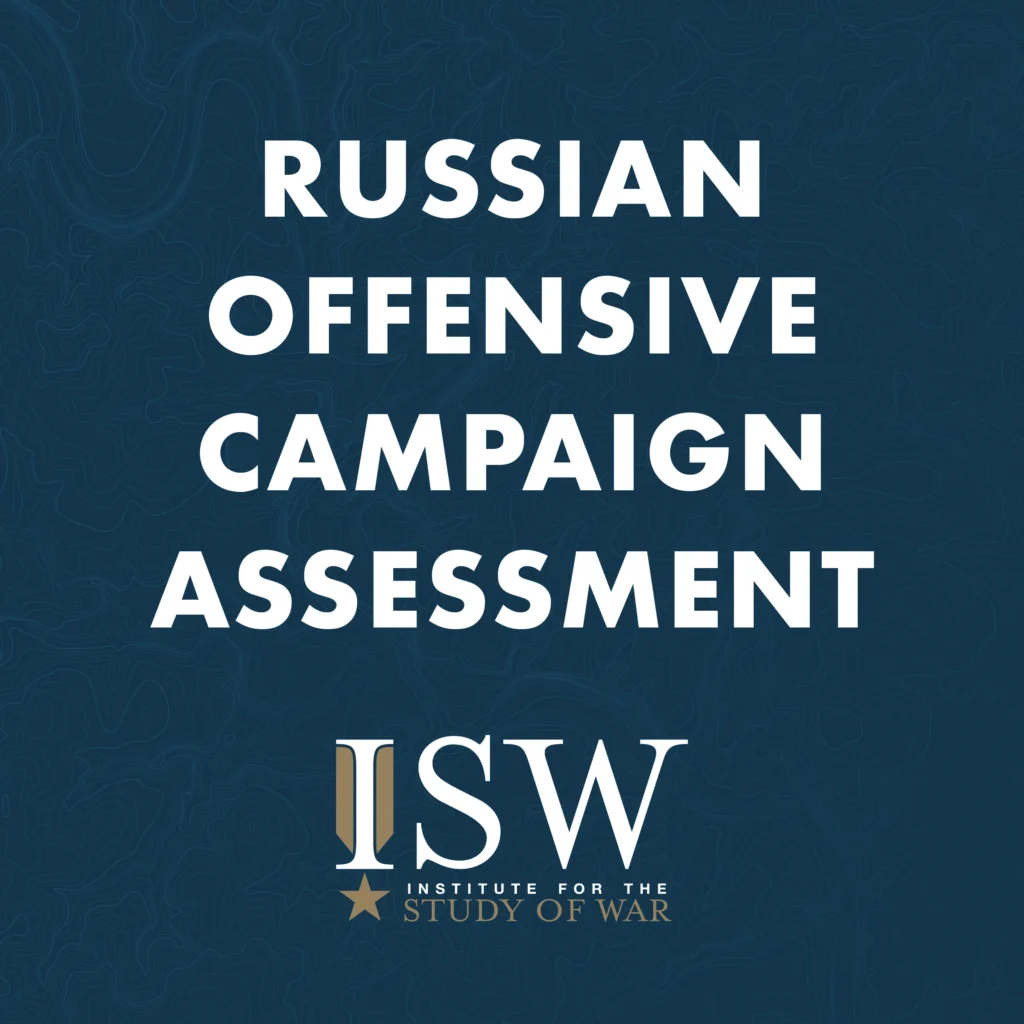 Russian Offensive Campaign Assessment, November 3, 2025
