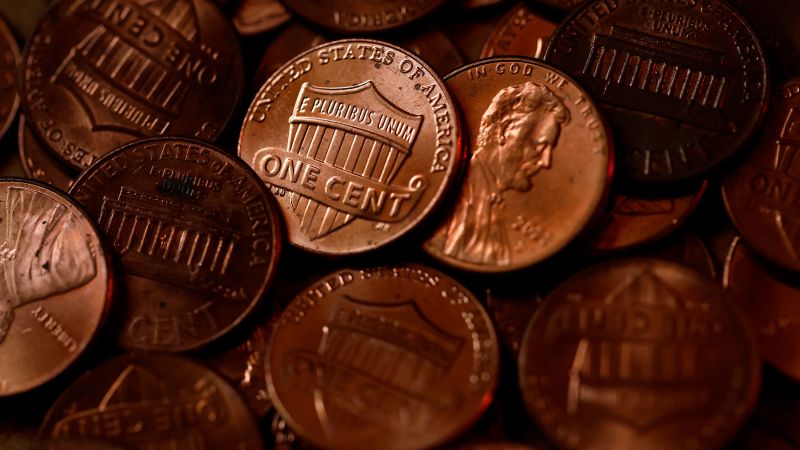 The last-ever penny will be minted today in Philadelphia