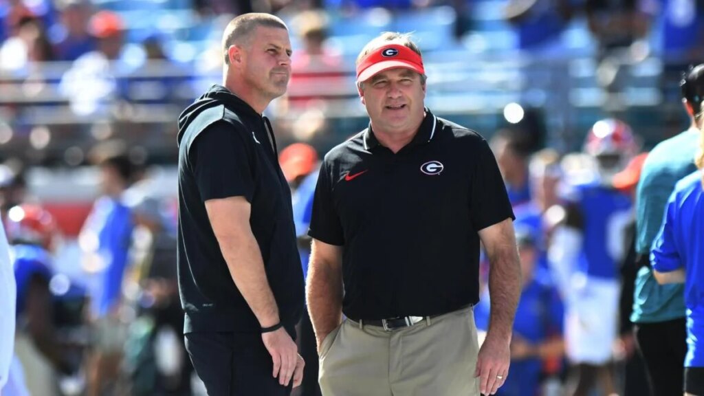Georgia vs. Texas: Kirby Smart brings ex-Florida coach Billy Napier to practice