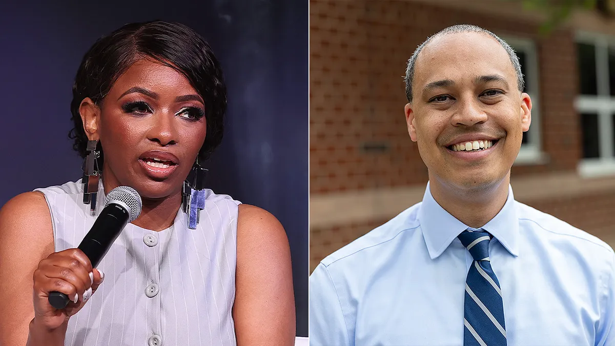 Rep. Jasmine Crockett, D-Texas, and Virginia Attorney General-elect Jay Jones