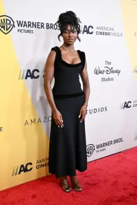 Jayme Lawson at the 39th American Cinematheque Awards held at The Beverly Hilton on November 20, 2025 in Los Angeles, California.