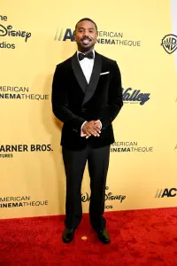 Michael B. Jordan at the 39th American Cinematheque Awards held at The Beverly Hilton on November 20, 2025 in Los Angeles, California.