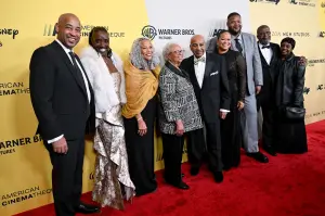 Michael B. Jordan's family at the 39th American Cinematheque Awards held at The Beverly Hilton on November 20, 2025 in Los Angeles, California.