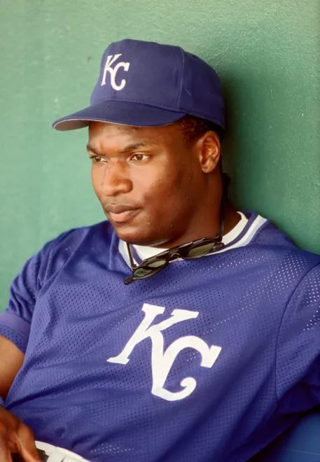 Unknown date; Kansas City, MO, USA; FILE PHOTO; Bo Jackson of the Kansas City Royals during the 1990 Season at Royals Stadium. Mandatory Credit: Photo By USA TODAY Sports