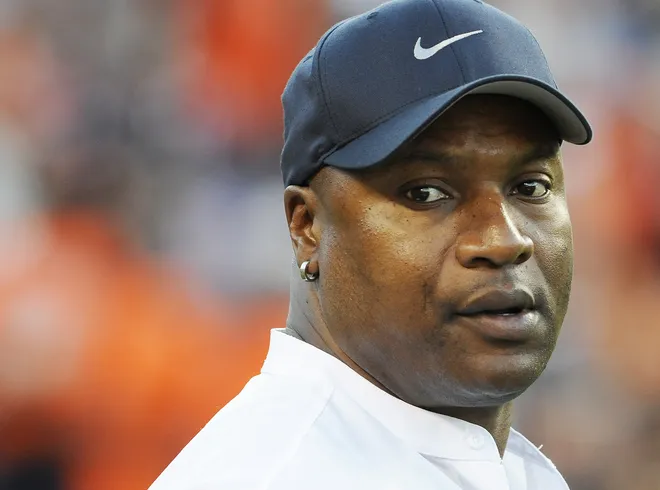 Auburn great Bo Jackson at the Florida game at Jordan Hare Stadium in Auburn, Ala. on Saturday October 15, 2011. (Montgomery Advertiser, Mickey Welsh)
