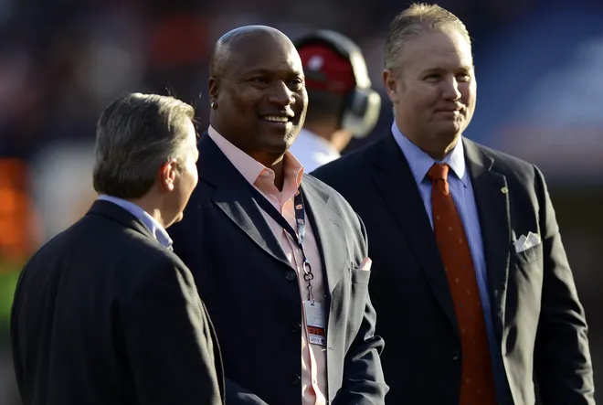 Bo Jackson celebrates his 50th birthday during the Iron Bowl at Jordan-Hare Stadium on Saturday, Nov. 30, 2013. (Montgomery Advertiser, Amanda Sowards)