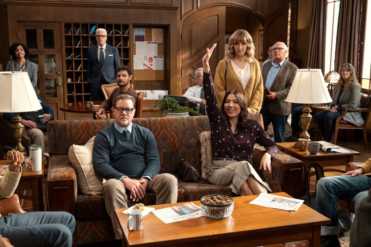 Michaela Conlin as Andrea Yi in ‘A Man on the Inside’ Season 2.