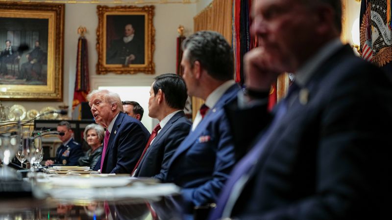 Trump officials prepare for potential cabinet shakeup after one-year mark