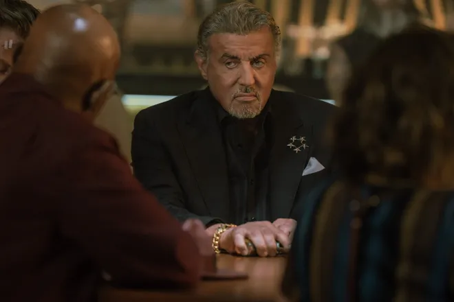 Sylvester Stallone as Dwight Manfredi in Season 3 of