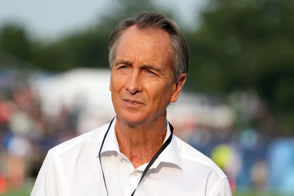 NBC Sports broadcaster Cris Collinsworth.Kirby Lee-Imagn Images