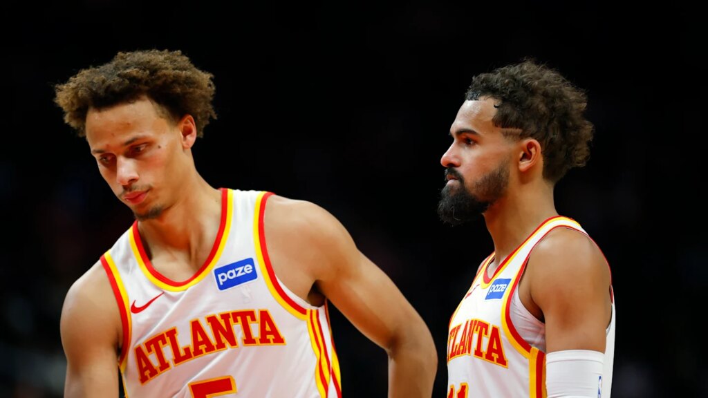 Trae Young, Dyson Daniels, Atlanta Hawks