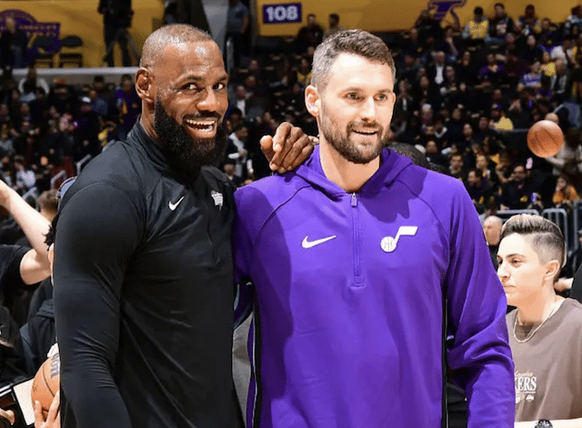 LeBron James, Kevin Love, Lakers
