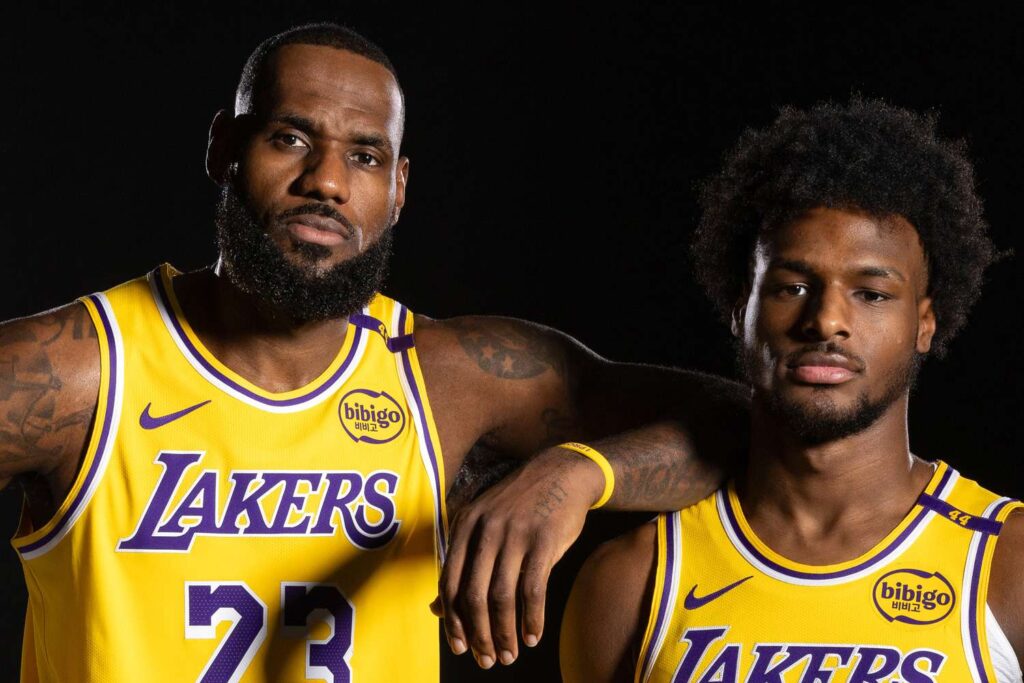 LeBron James Reveals Why He Doesn't 'Talk as Much' to Son and Teammate Bronny