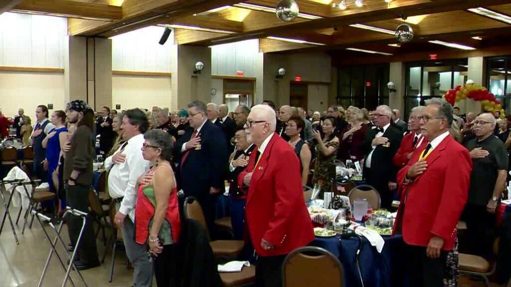 Marine Corps celebrates 250th birthday with a ball in Folsom