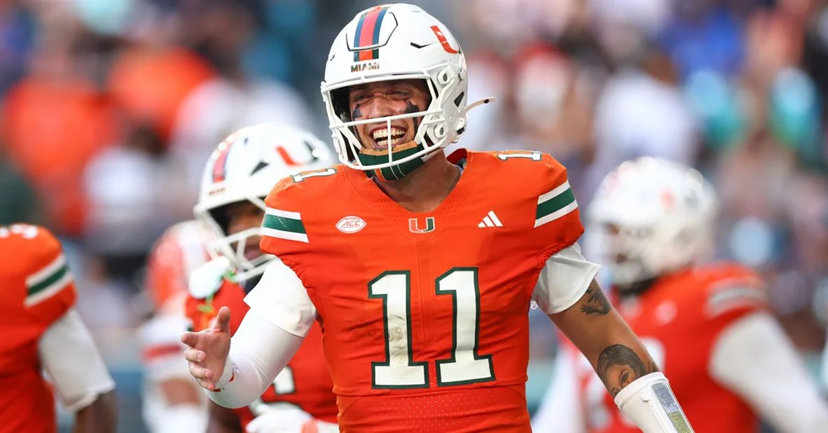 Miami QB Carson Beck is playing his best football down the stretch
