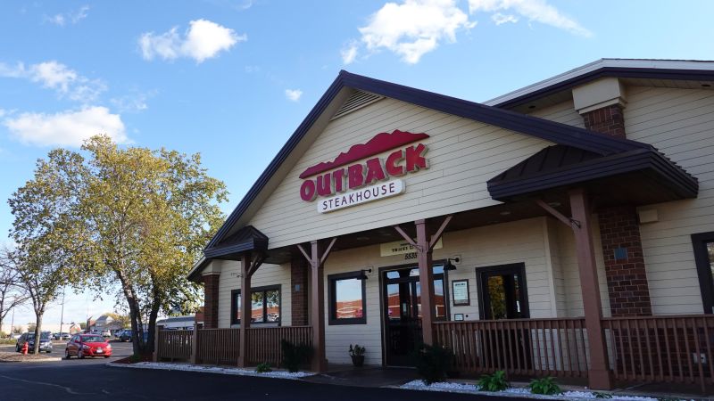 Outback abruptly closed 21 restaurants