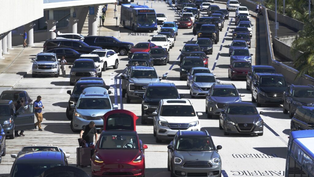 Thanksgiving travel expected to hit record highs, AAA says : NPR