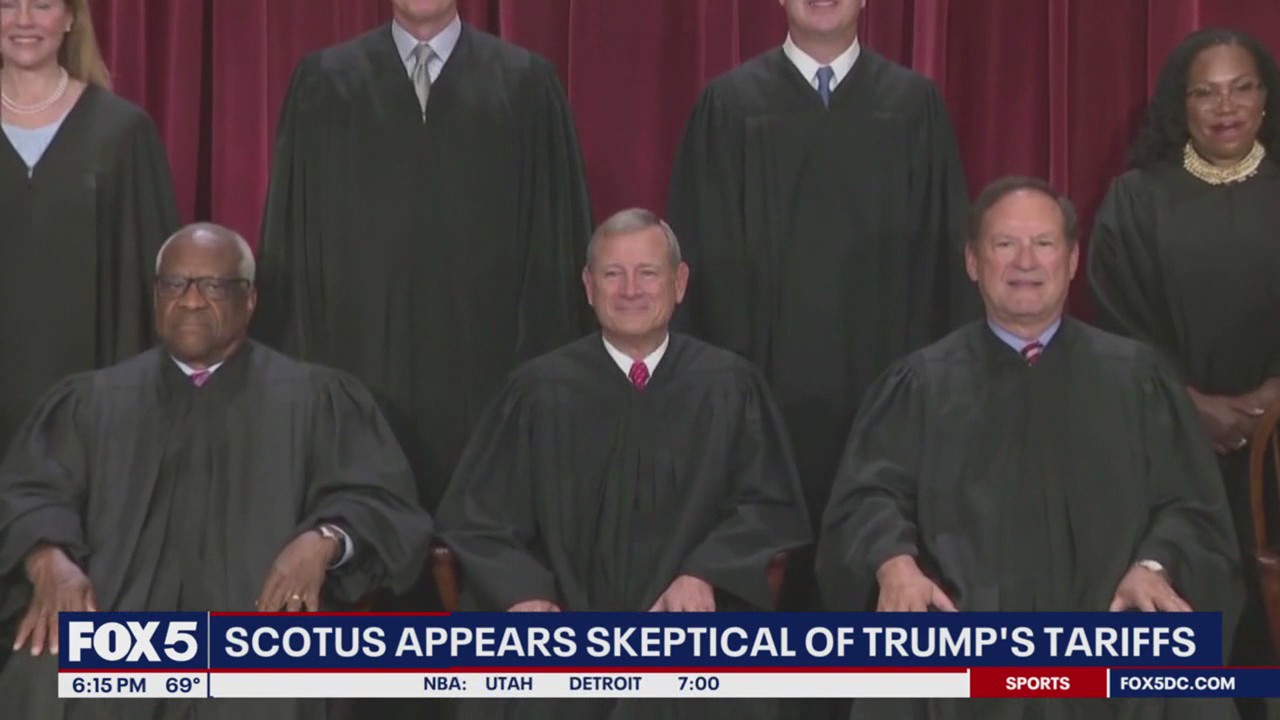 Supreme Court appears skeptical on legality of Trump's tariffs