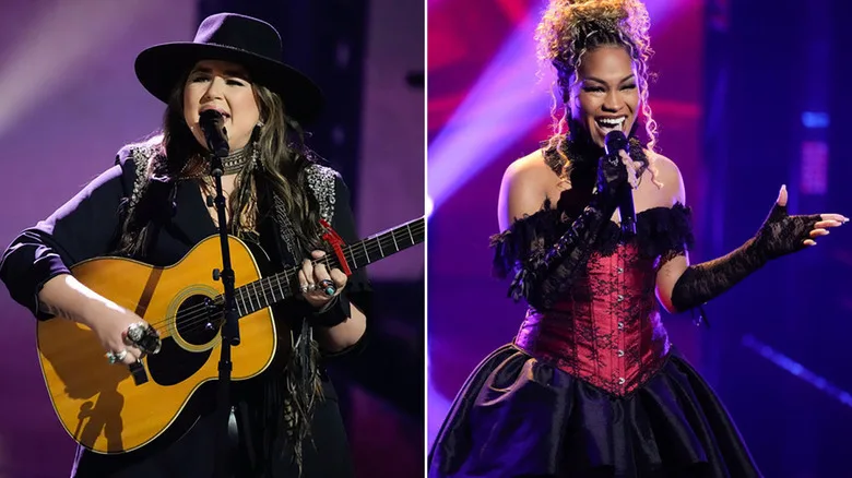 Mindy Miller and Toni Lorene in The Voice Season 28 Playoffs