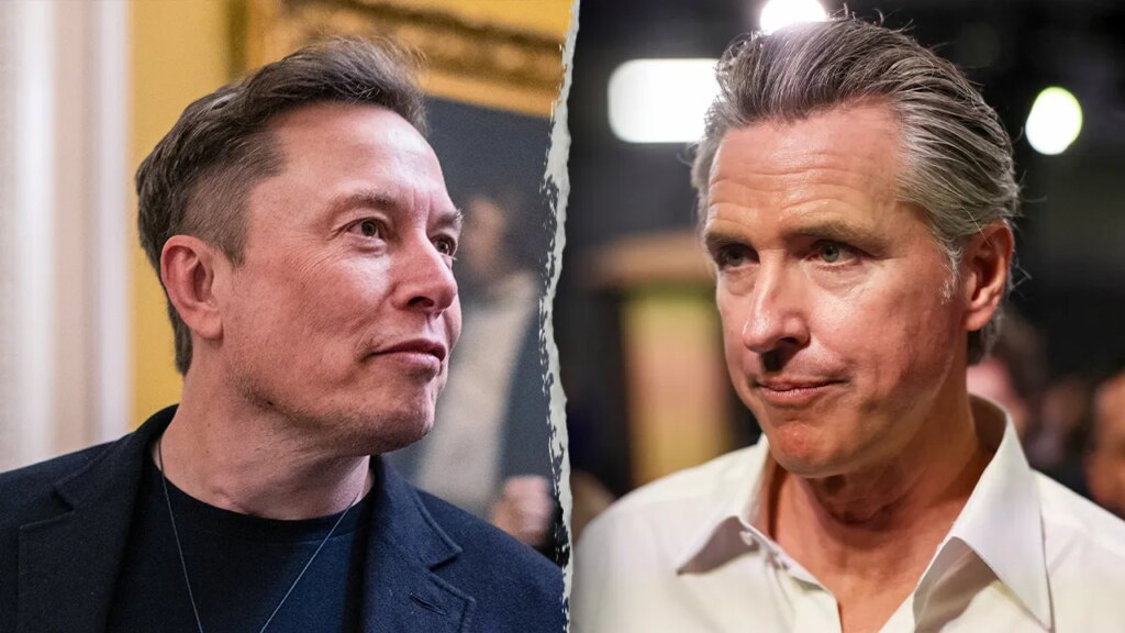 Musk battles Newsom's office over transgender daughter comments on X