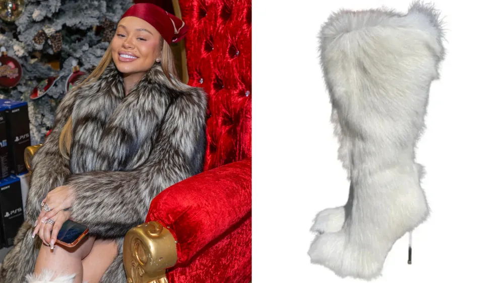 Latto attends the fifth annual "Christmas in Clayco" on Tuesday in Atlanta.