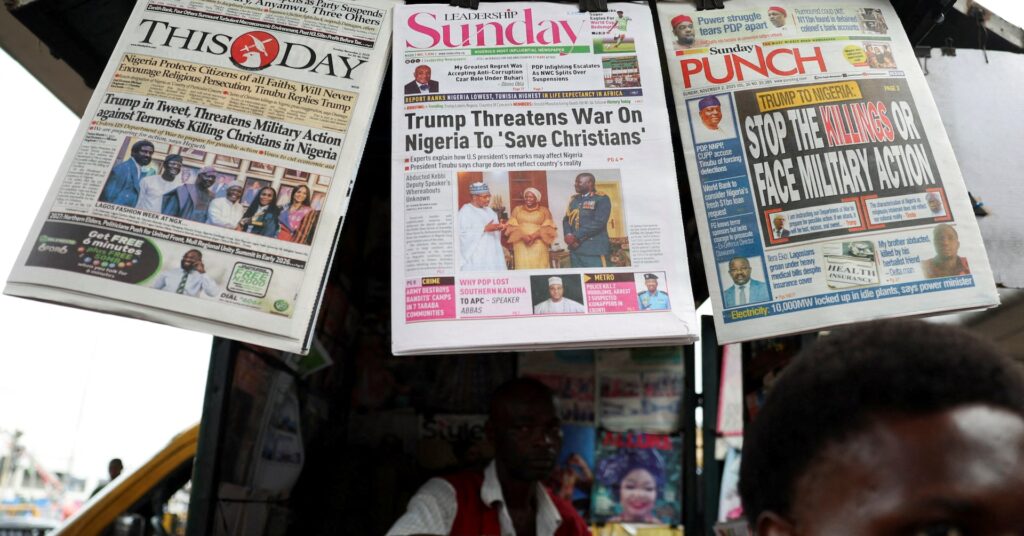 Exclusive: US conducting surveillance flights over Nigeria after Trump intervention threat